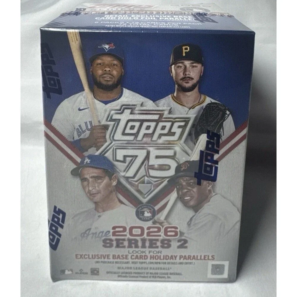 (1)  2026 TOPPS SERIES 2 MLB Baseball Sealed Blaster Box, Factory sealed